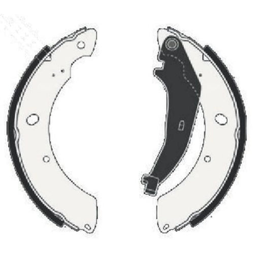 Textar Brake Shoe Set Axle Kit 91086700