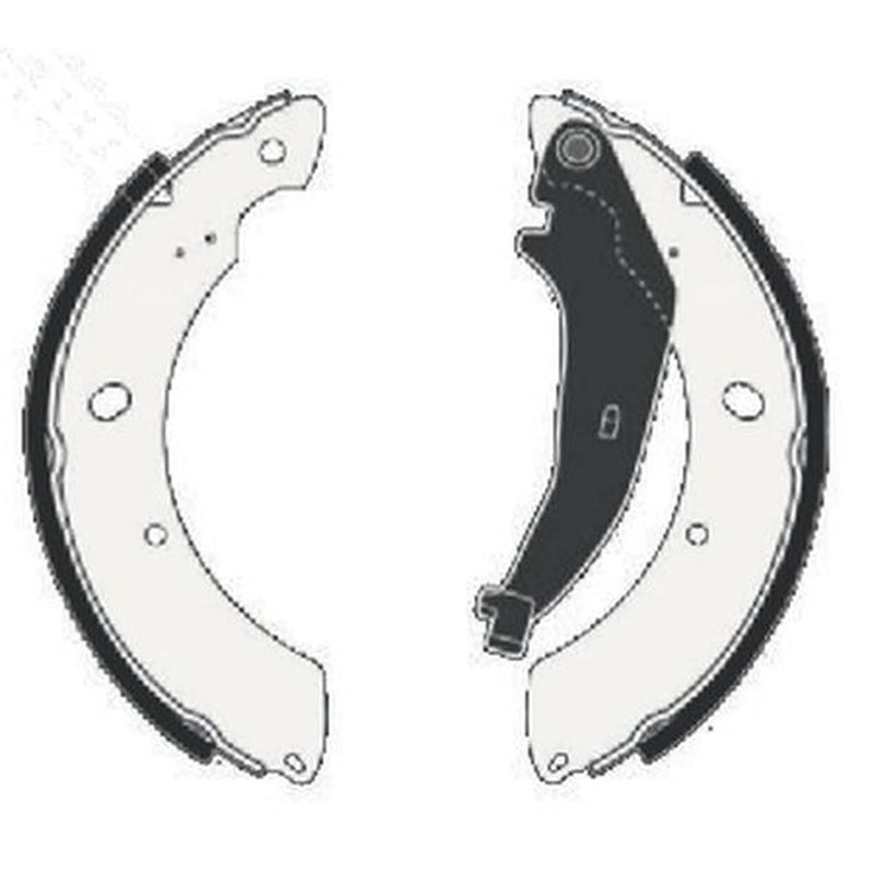 Mintex Brake Shoe Set Axle Kit MFR775