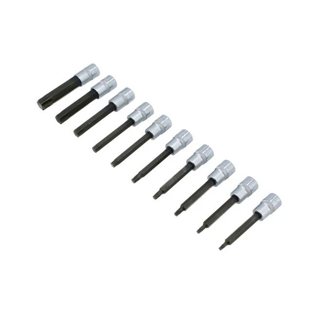 Laser Tools Long Star Bit Socket Set 3/8"D 10pc - PL