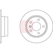 Apec 2 x Solid Rear Brake Discs DSK2298