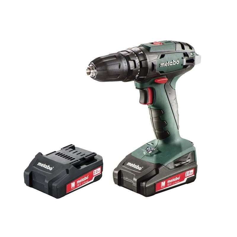 Metabo SB 18 Combi Hammer Drill 18V 2 x 2.0Ah Li-ion - 602245560