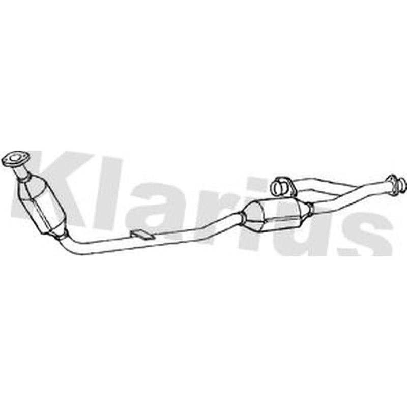 Klarius Catalyst Type Approved With Pipe 322960