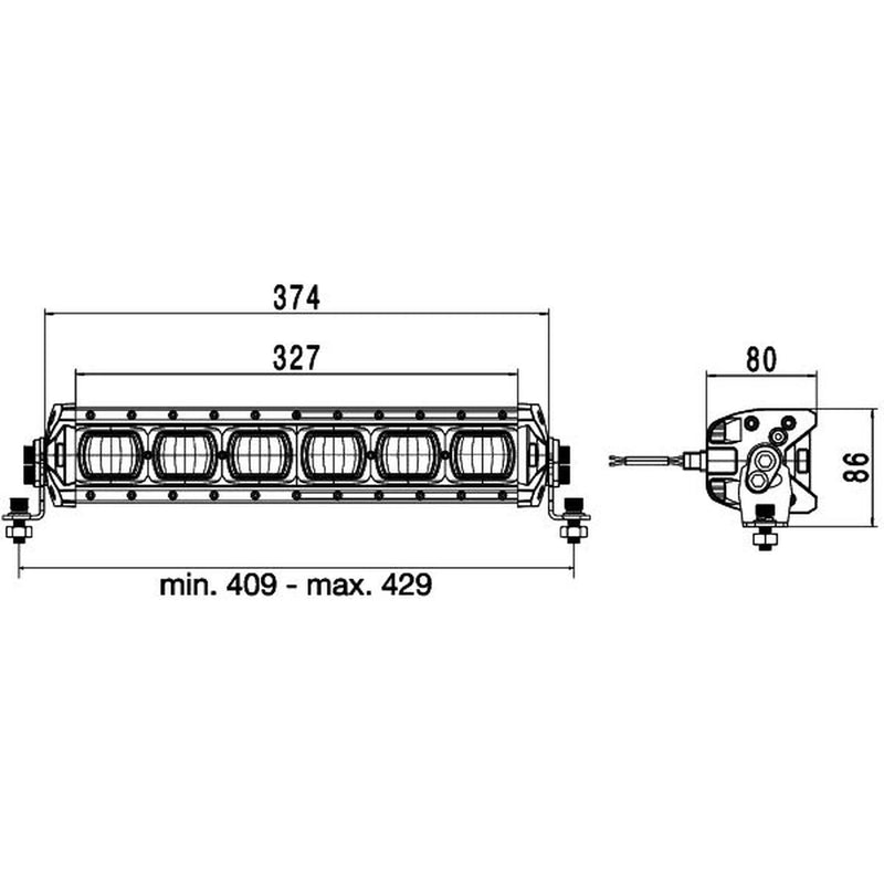 Hella Worklight High 1GJ 360 001-002
