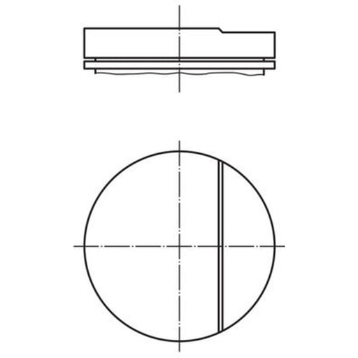 Mahle Piston Cylinder Bore = 86mm 002 39 01