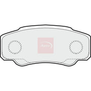 Apec Rear Brake Pad Set PAD1261
