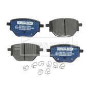 Borg & Beck 4 x Rear Brake Pad Set BBP2880