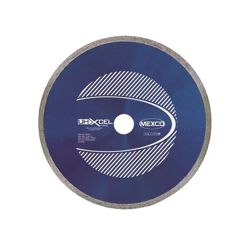 MEXCO UHXCEL Ultra Hard Materials Diamond Blade 200 x 25.4mm - UHXCEL20025