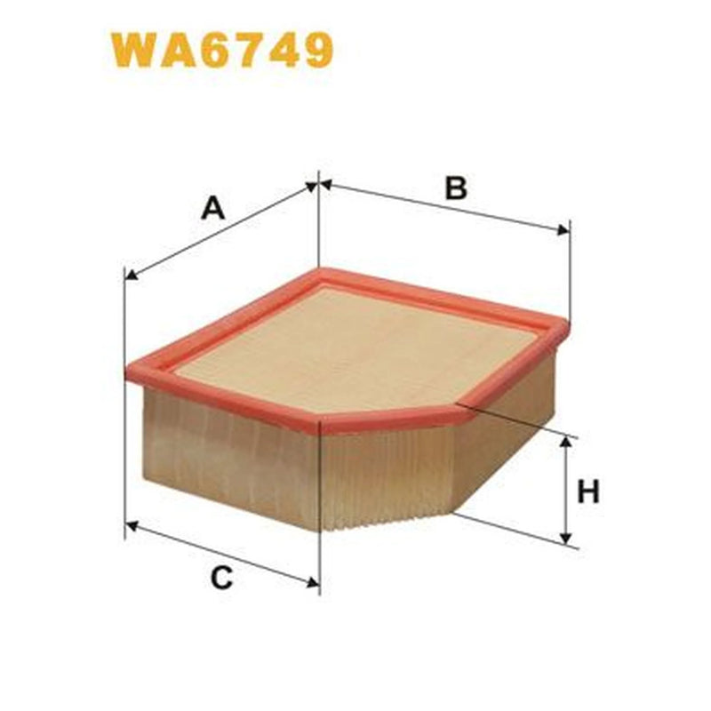 WIX Engine Air Filter WA6749