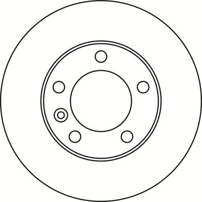 Abtex 2 x Vented Front Brake Discs BD1740V