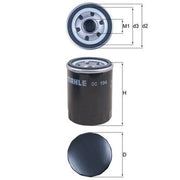 Mahle Engine Oil Filter OC 194