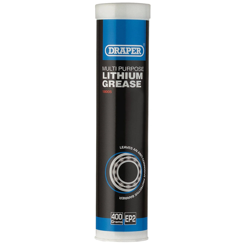 Draper Multi-Purpose Lithium Grease - 400ml Cartridge