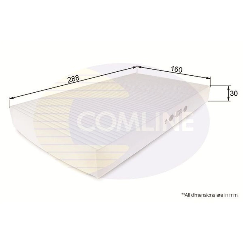 Comline Cabin Air Filter (Pollen Filter) EKF120