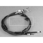 Borg & Beck Handbrake Cable Left Rear BKB3068