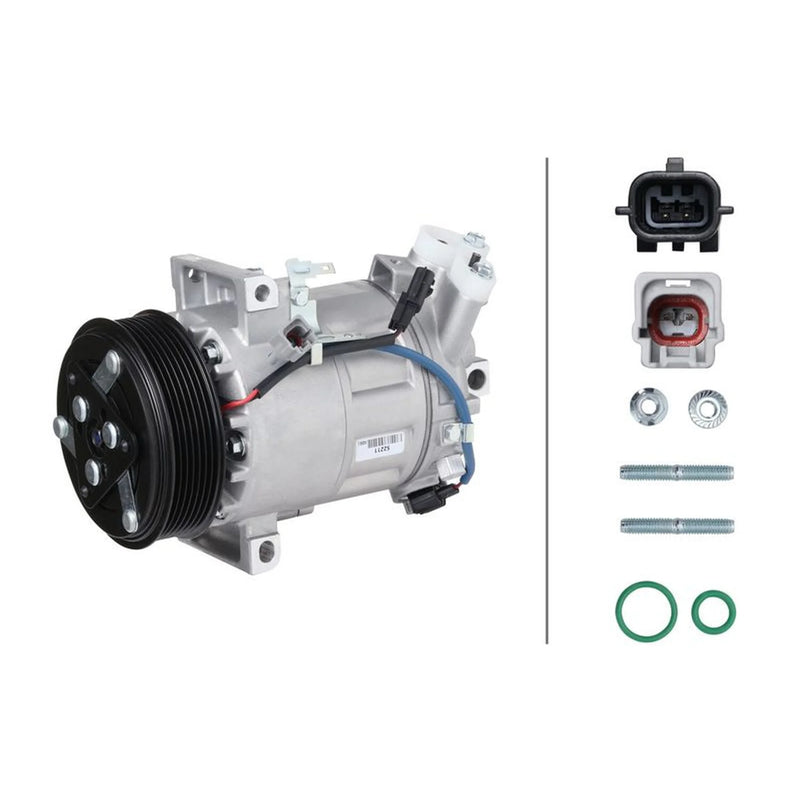 Hella Air Conditioning Compressor 8FK 366 201-761