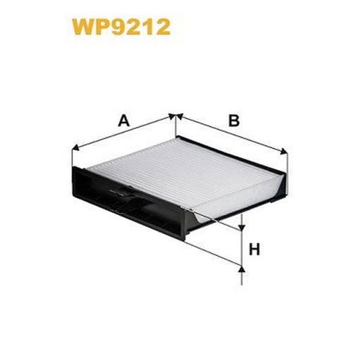 WIX Cabin Air Filter (Pollen Filter) WP9212