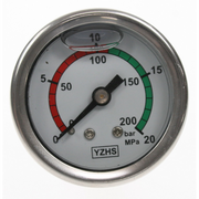 Sealey Pressure gauge (rear fitting)