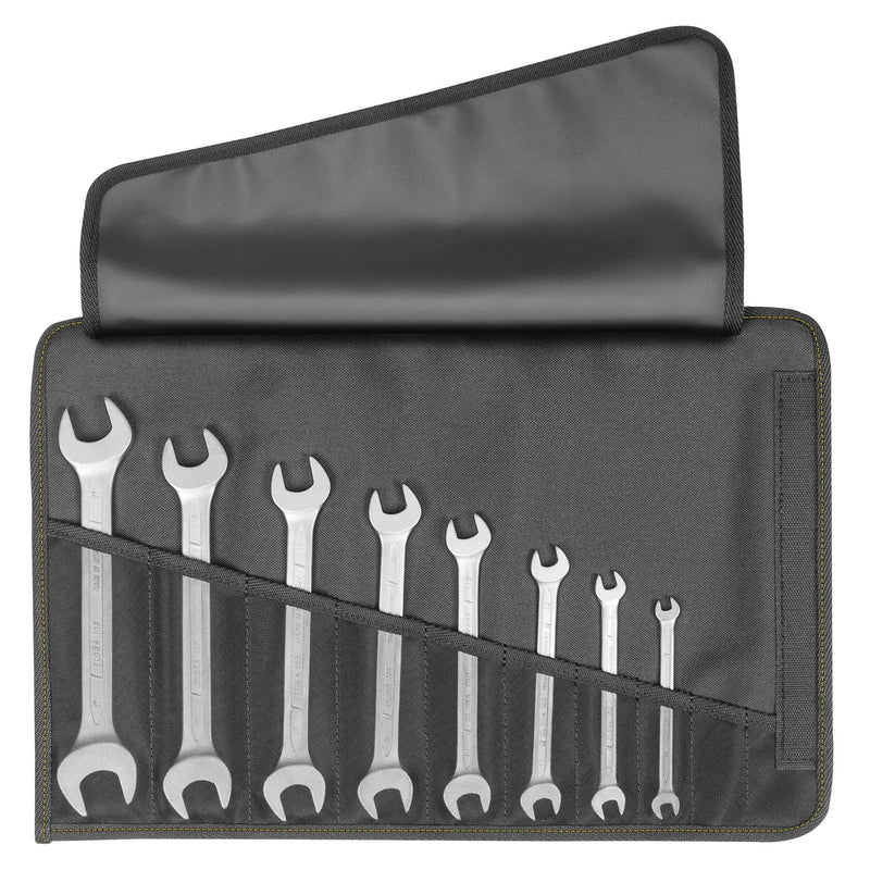 Elora Double Ended Spanner Set 8 Piece Chrome Vanadium Steel