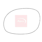 Apec Exterior Wing Mirror Glass Left AMS2103