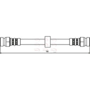 Apec Brake Hydraulic Hose Line Rear HOS3449