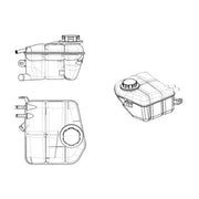 NRF Coolant Expansion Tank 454035