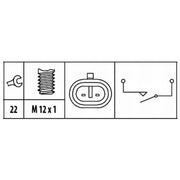Hella Reverse Light Switch Connectors 6ZF 181 612-021