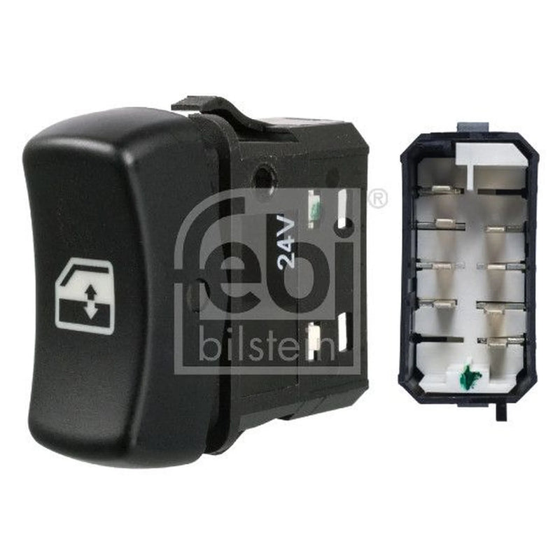 Febi Electric Window Switch Control Passenger Side 8 Pin 172426