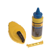 STANLEY® Hand Tools Chalk Line 30m, Blue Chalk & Level - 0-47-443