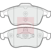 Apec Front Brake Pad Set PAD1650