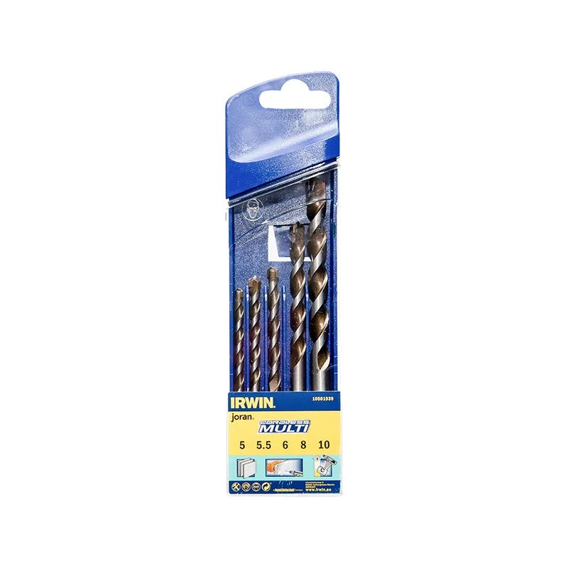 IRWIN® Cordless Multi-Purpose Drill Bit Set, 5 Piece - 10501939