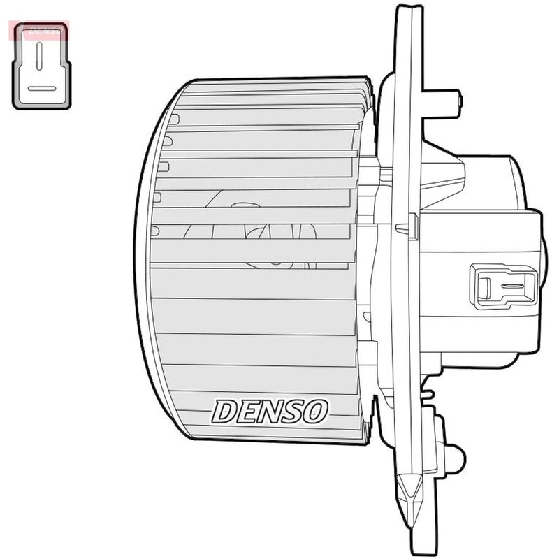 Denso Heater Blower Fan DEA12004