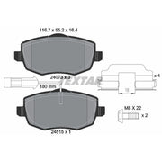 Textar Brake Pad Set 2407303
