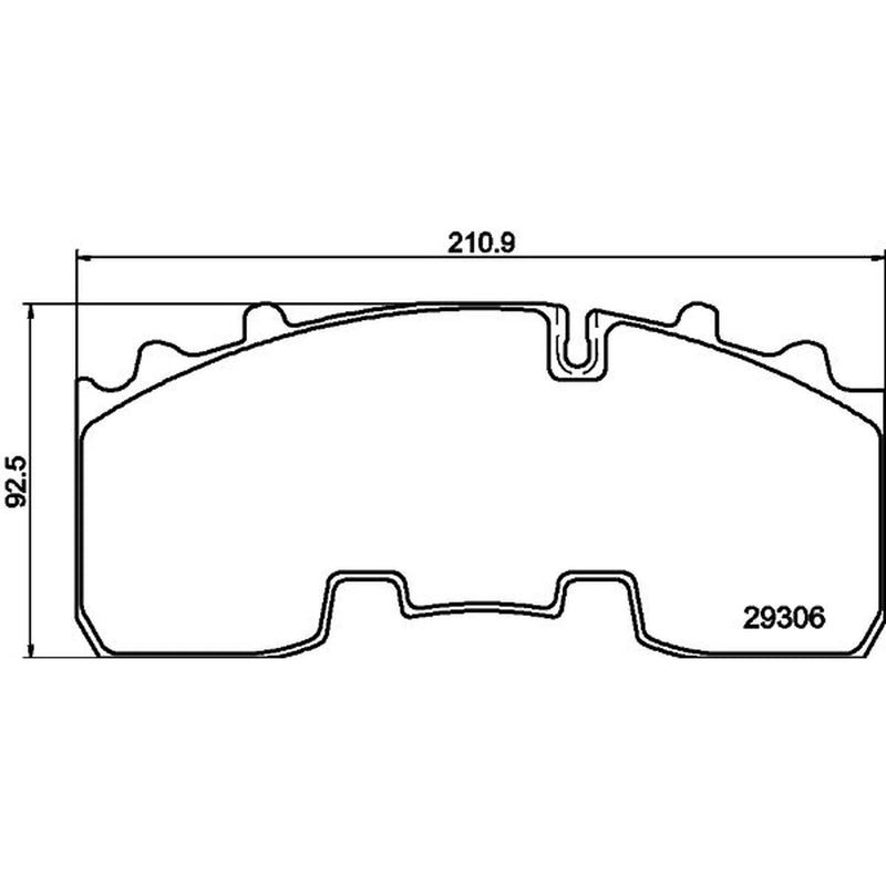 DON Brake Pad Set CVP092K