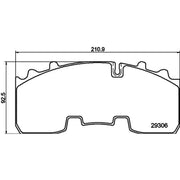 DON Brake Pad Set CVP092K