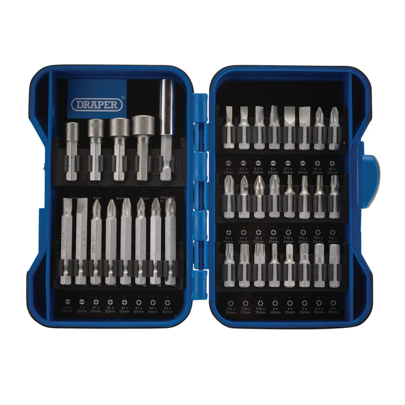 Draper Insert Bit Set 37 Piece for Hand and Power Tools