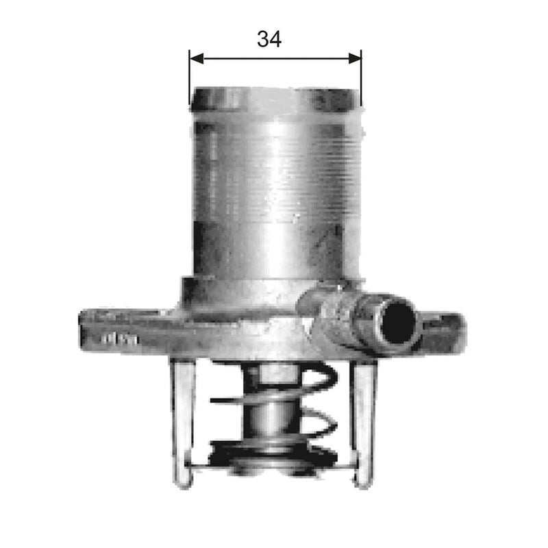 Gates Thermostat,Coolant TH15289G1