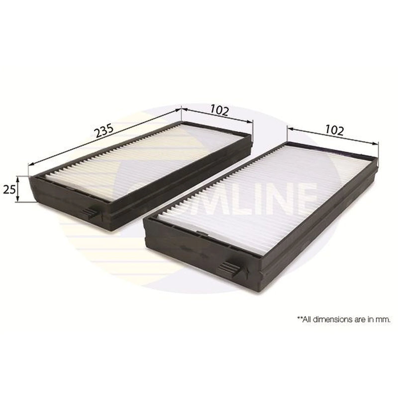 Comline Cabin Air Filter (Pollen Filter) EKF263