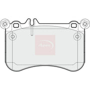 Apec Front Brake Pad Set PAD1838