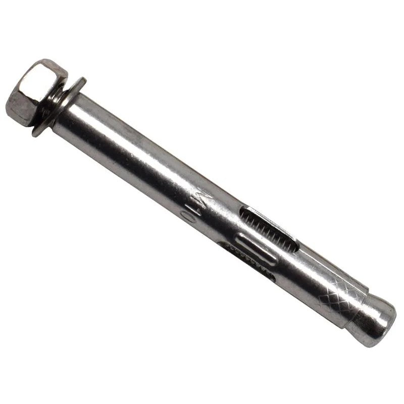 MASONMATE® Stainless Steel Hex Nut Sleeve Anchor M10 x 77mm (50) - 0839M560075SS