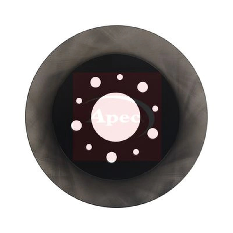 Apec 2 x Solid Rear Brake Discs DSK2483