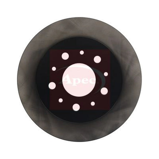 Apec 2 x Solid Rear Brake Discs DSK2483