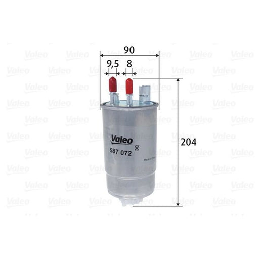 Valeo Fuel Filter Element 587072