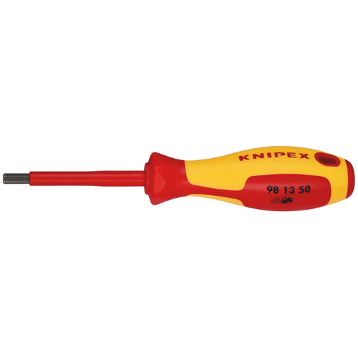 KNIPEX Insulated Hexagon Screwdriver 5x75mm Model 98 13 50