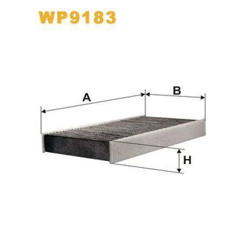 WIX Cabin Air Filter (Pollen Filter) WP9183