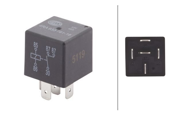 Hella 4RA 933 791-167 Relay, main current