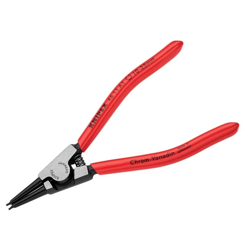 KNIPEX 46 11 A1 Circlip Pliers External Straight 10 - 25mm - 46 11 A1 SB