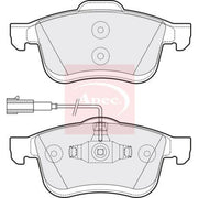 Apec Front Brake Pad Set PAD2120