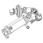 Mahle EGR Cooler (Exhaust Gas Recirculation) CE 12 000P