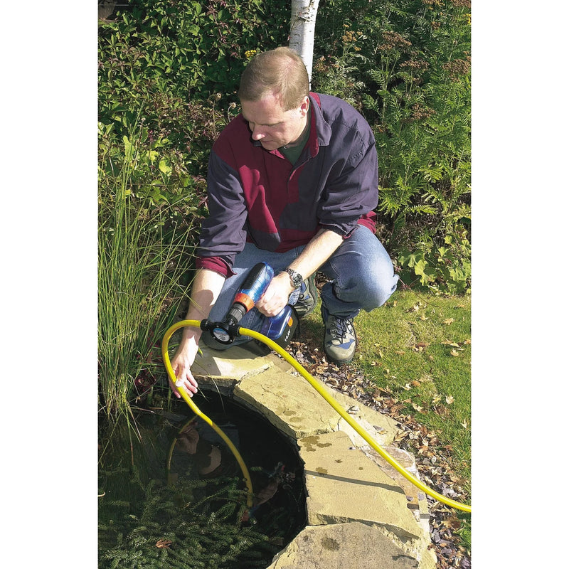Draper Drill Powered Pump 1000L/h with 2 x 13mm Adaptors