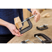 Draper G-Clamp Set 4 Piece Heavy Duty Malleable Cast Iron