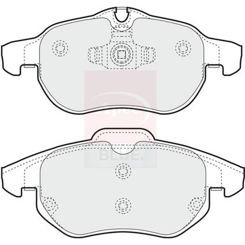 Apec Front Brake Pad Set PD3069